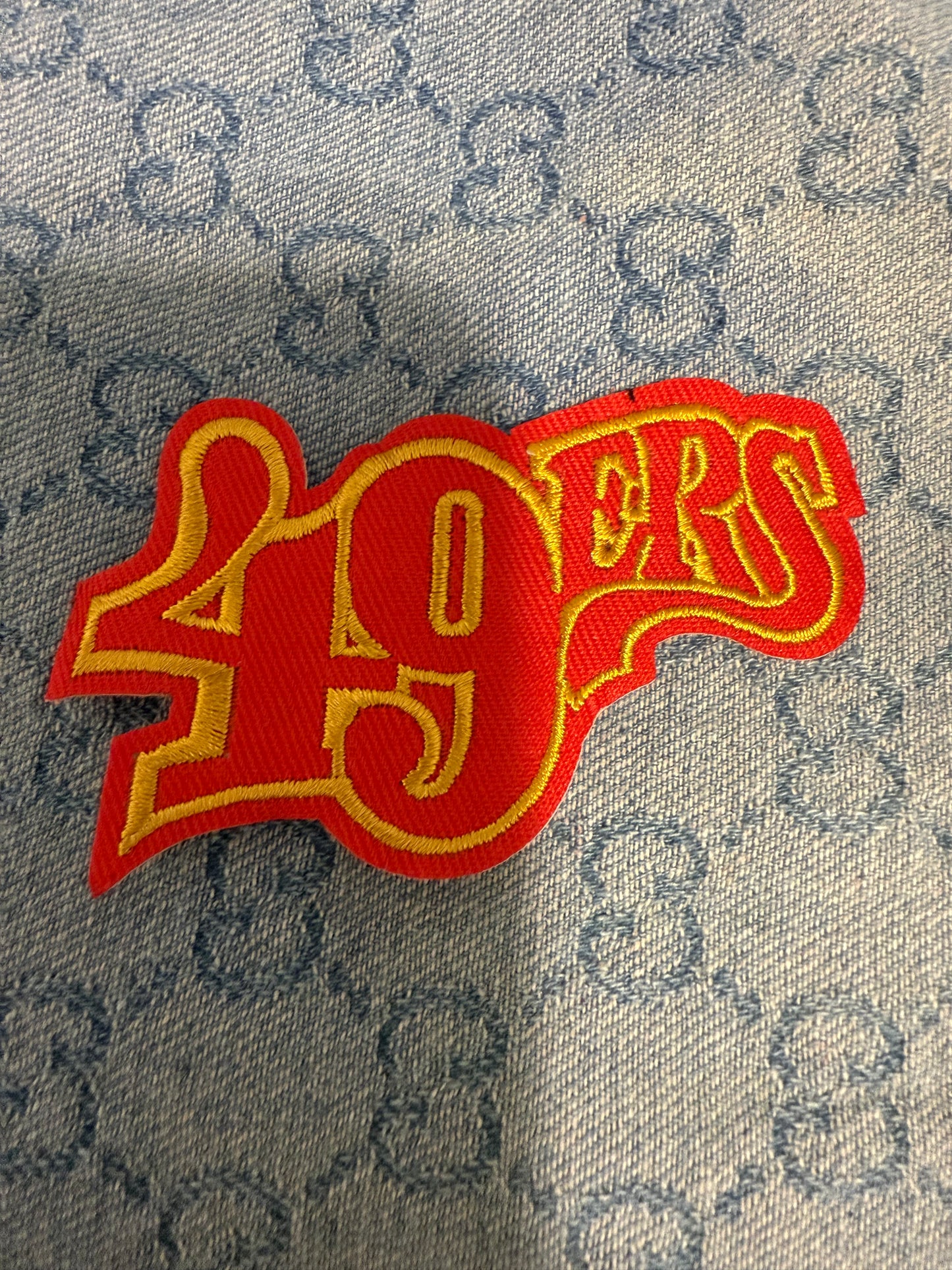 SF 49er Iron on patch