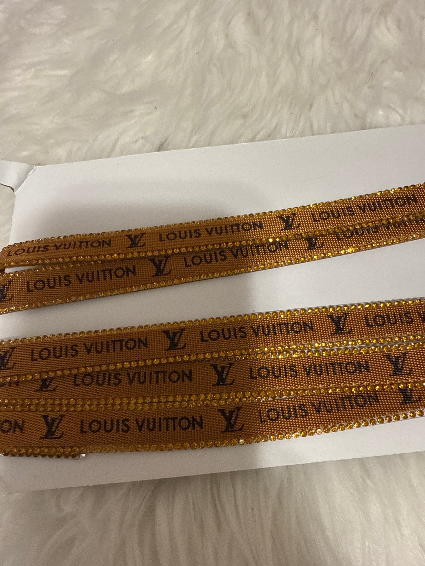 LV IRON ON RIBBON 24 inches