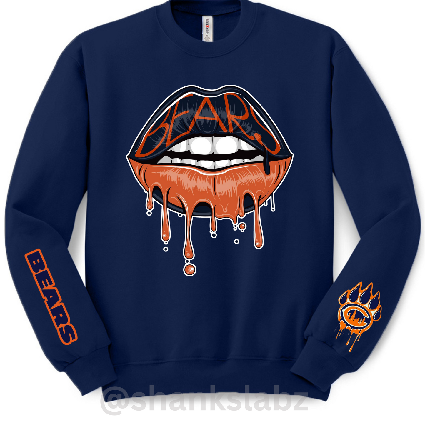 Bears Drip Lip Sweatshirt