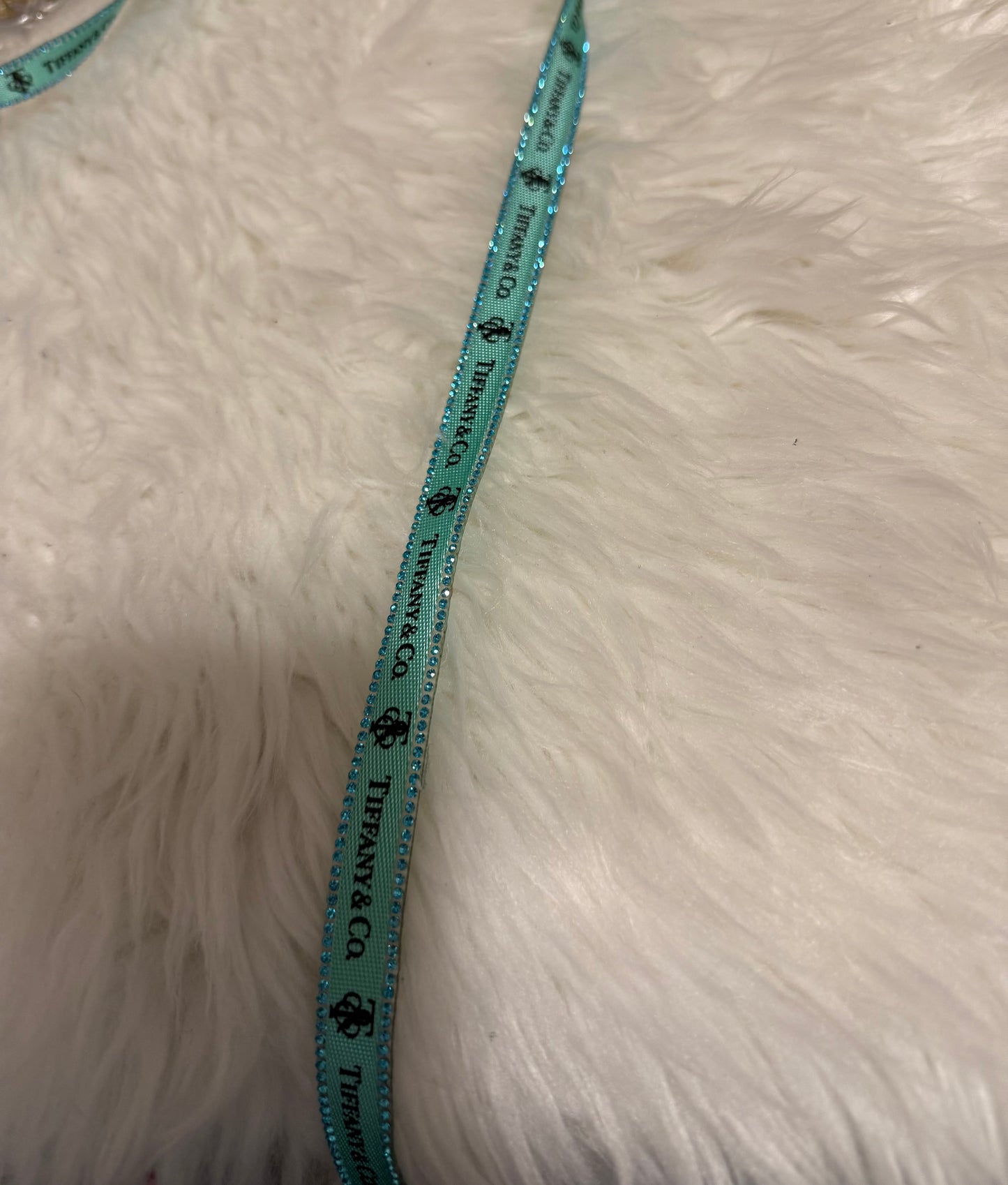Tiffany Iron on ribbon 24 inches long