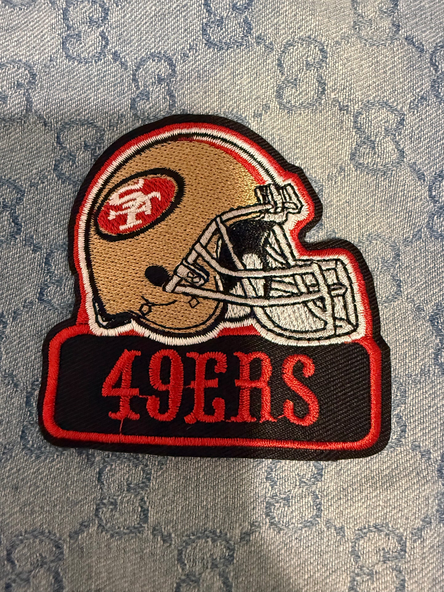 SF 49er Iron on patch