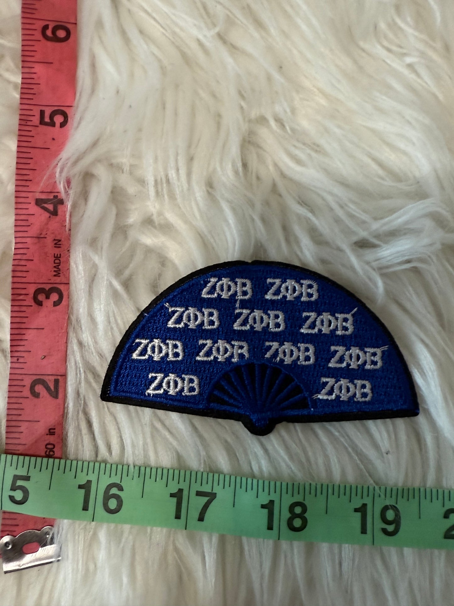 Zeta Iron on Fan patch