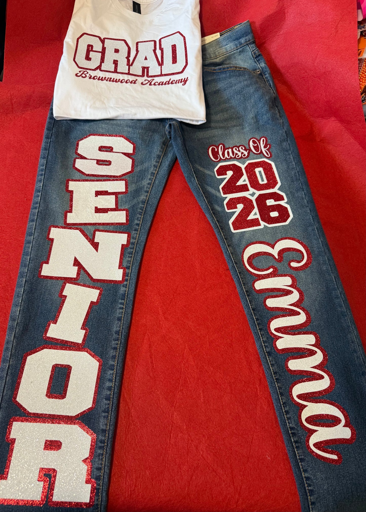 GRADUATION JEAN SET