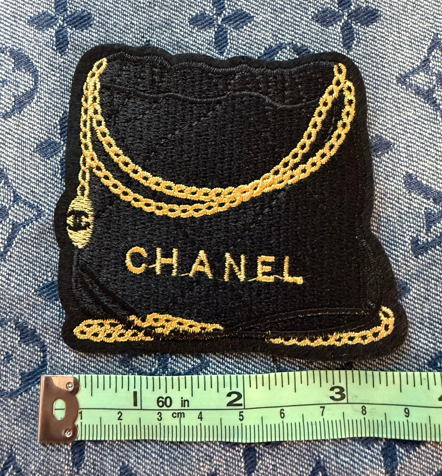 Chanel purse iron on patch