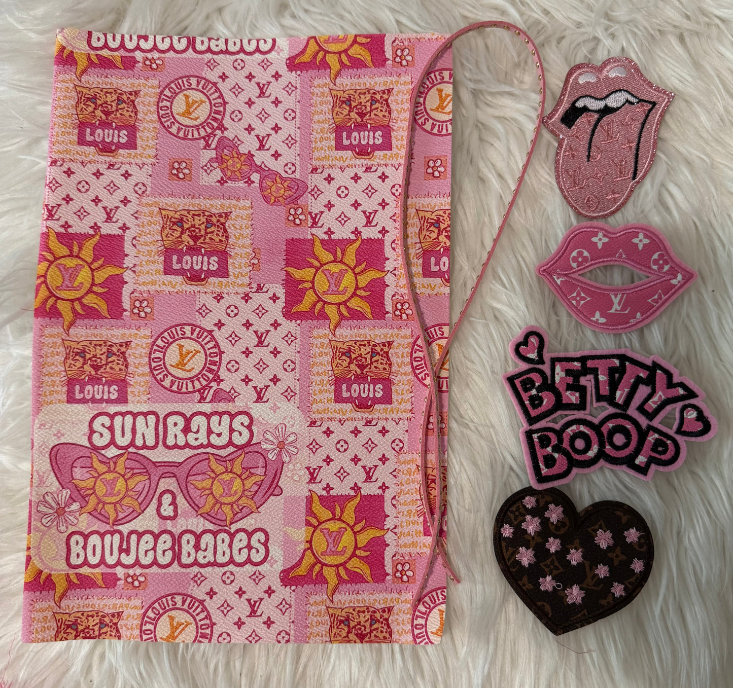 All shades pink LV set