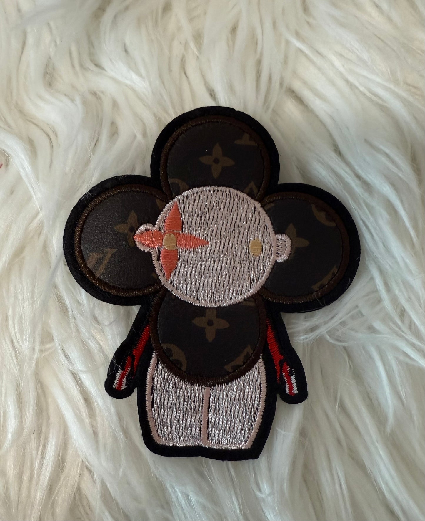LV VIVIENNE IRON ON PATCH
