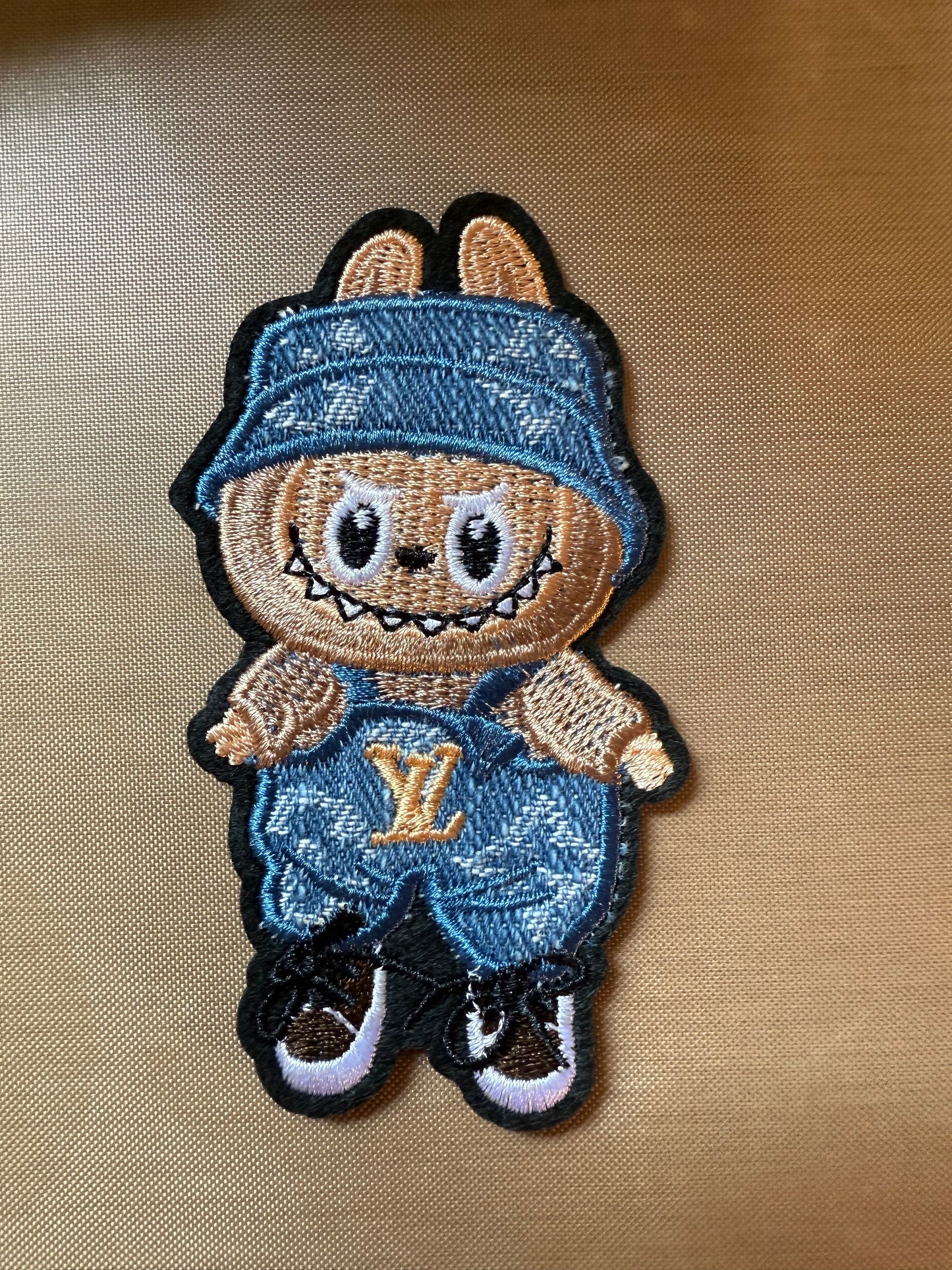 LV LABUBU IRON ON PATCH
