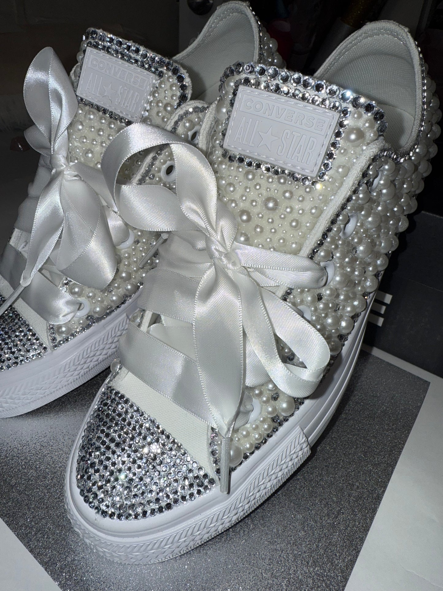 Bling and Bedazzled Converse
