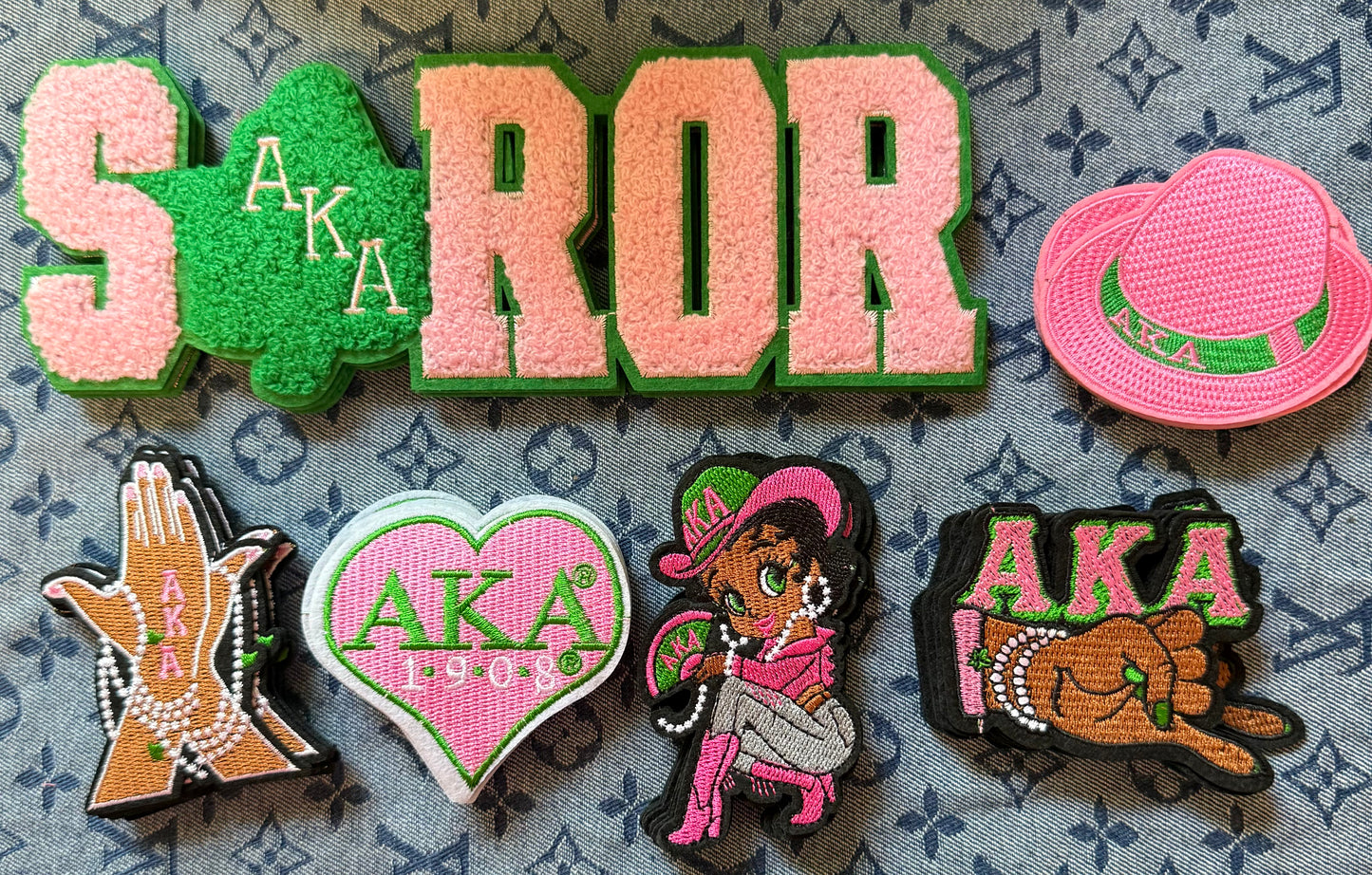 AKA IRON ON PATCHES