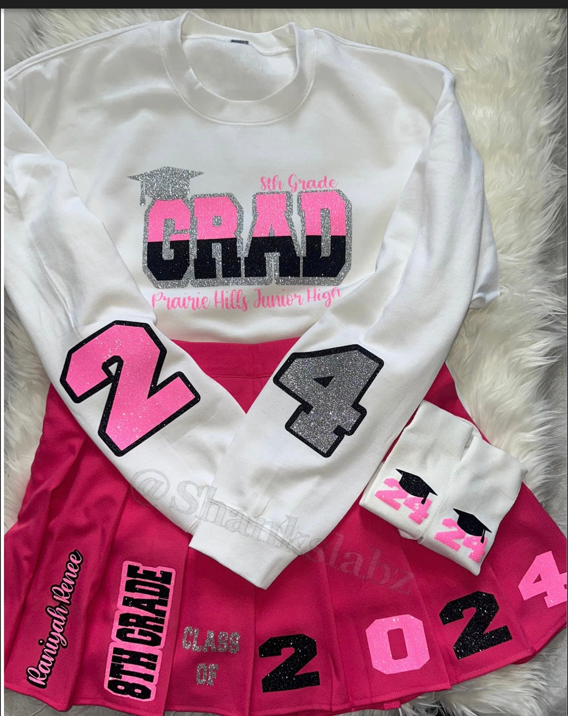 Graduation Skirt Set