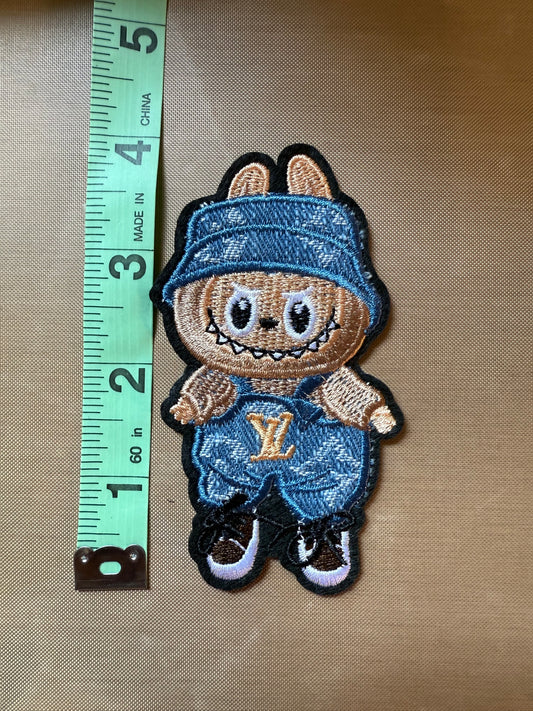 LV LABUBU IRON ON PATCH