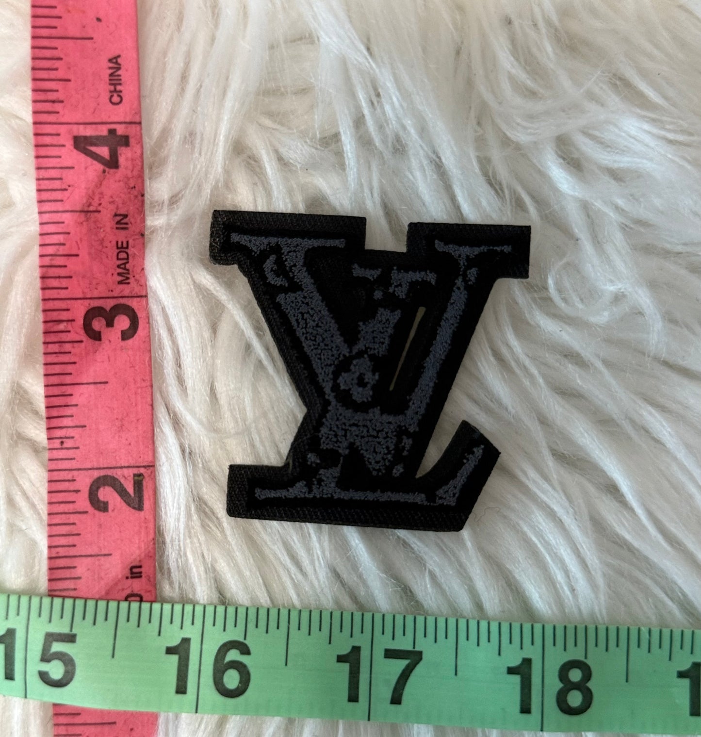 Gray Soft Iron On patches