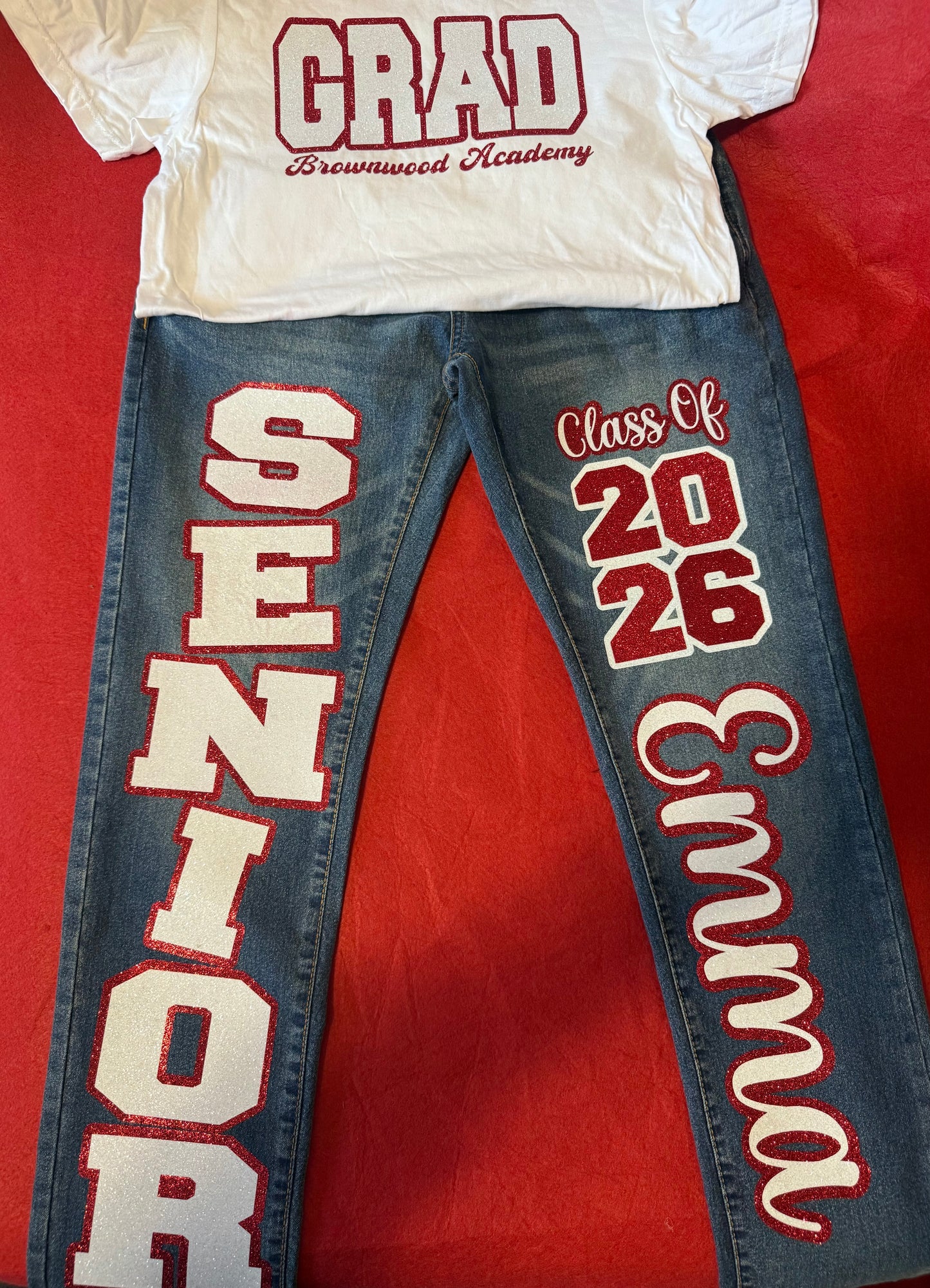 GRADUATION JEAN SET