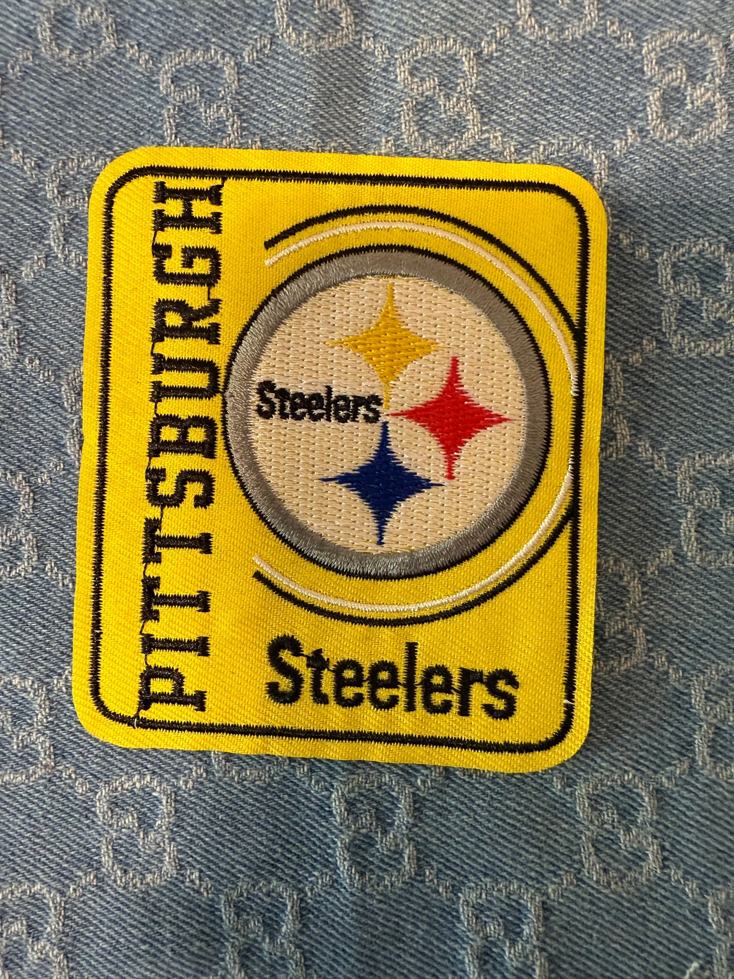 STEELERS IRON ON PATCHES