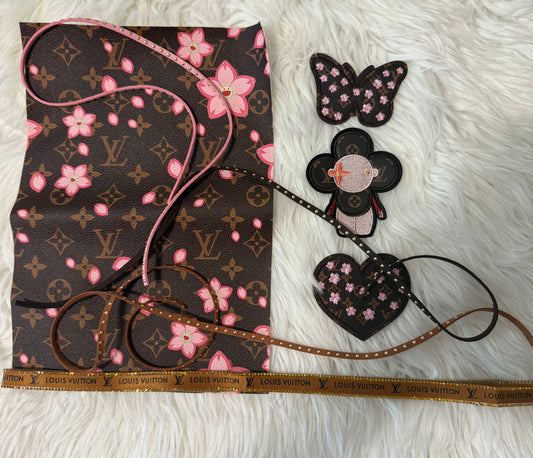 Pink and Brown LV set