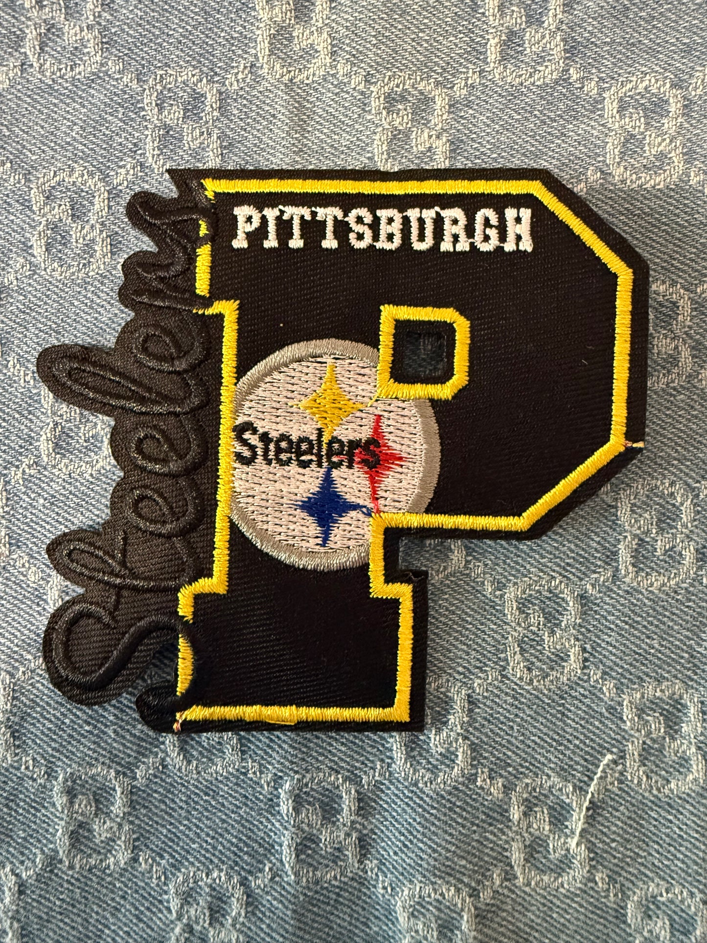 STEELERS IRON ON PATCHES
