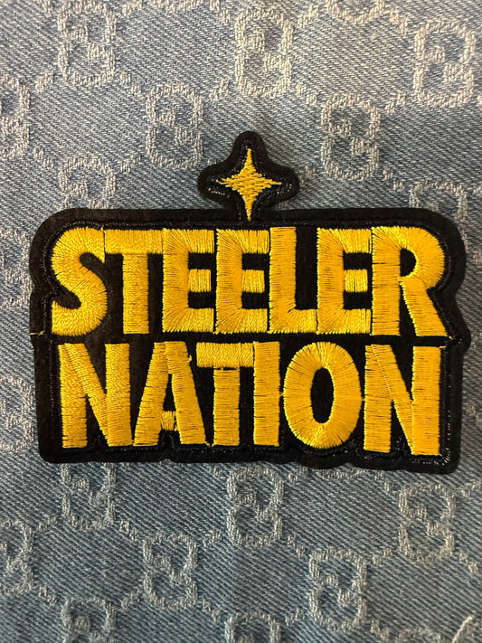 STEELERS IRON ON PATCHES