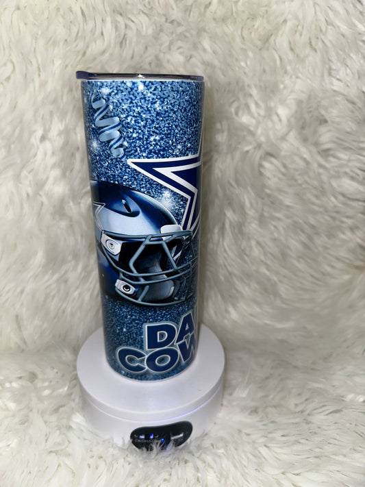 Dallas Cowboys stainless steel tumbler with Name