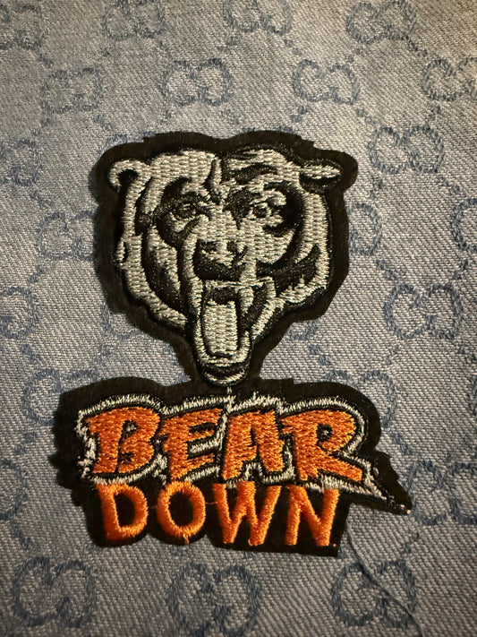 Bear Down- Chicago Bears patches