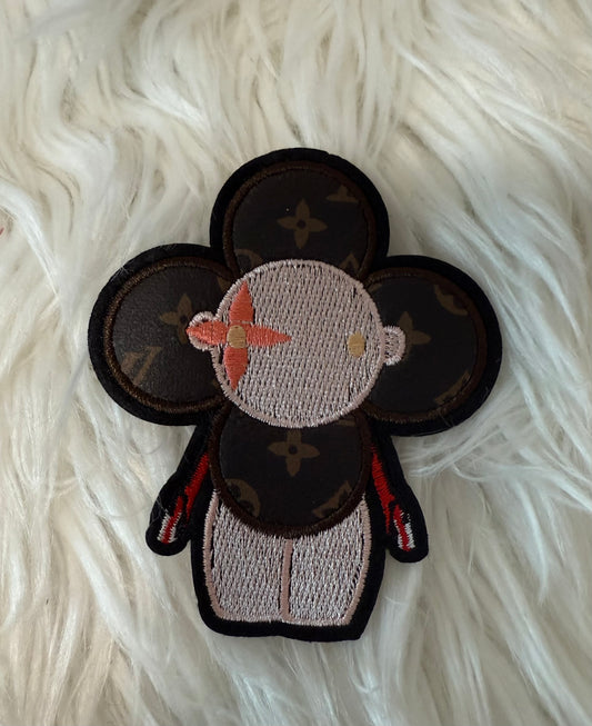 LV VIVIENNE IRON ON PATCH