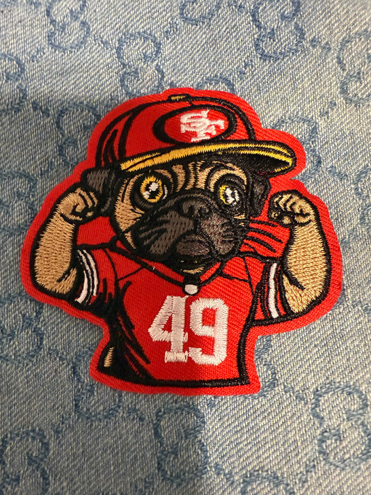 SF 49er Iron on patch