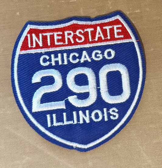 Chicago 290 IRON ON PATCH