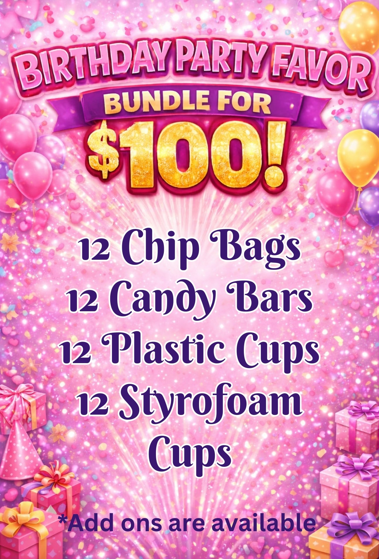 PARTY FAVOR BUNDLE