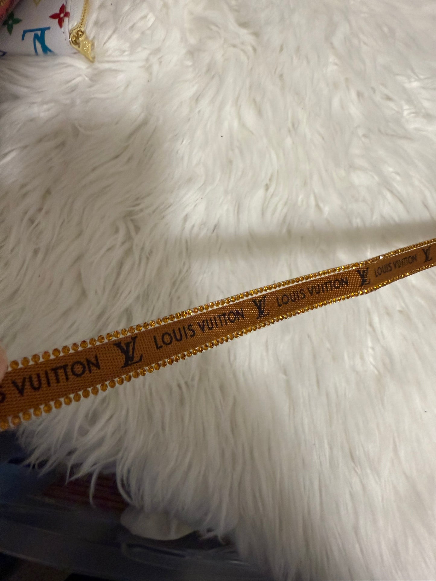 LV IRON ON RIBBON 24 inches