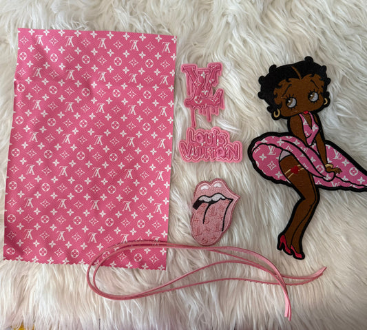 Pink LV Craft/DIY Kit