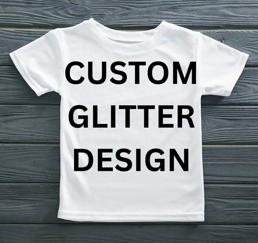Custom GLITTER design for 4XL