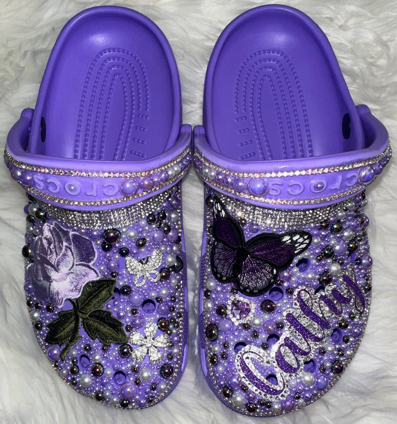 CUSTOM FLOWER CROCS