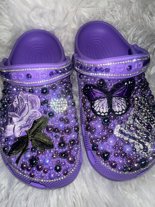 CUSTOM FLOWER CROCS